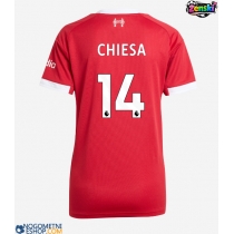 Ženski Nogometni dresi Liverpool Federico Chiesa #14 Domači 2025-26 Kratek Rokav